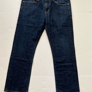 AG Adriano Goldschmied Jeans The Protege Straight Leg Dark Blue Men's Size 33x32